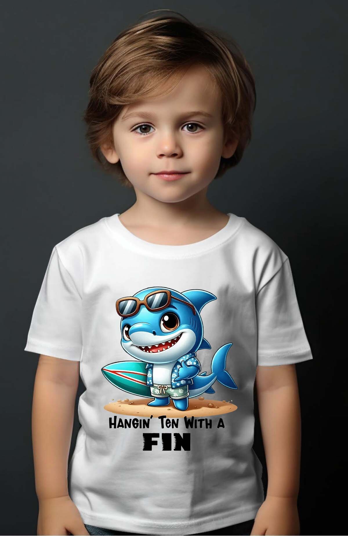 Großhändler I.A.L.D FRANCE - Surf Shark - Jungen T-Shirt