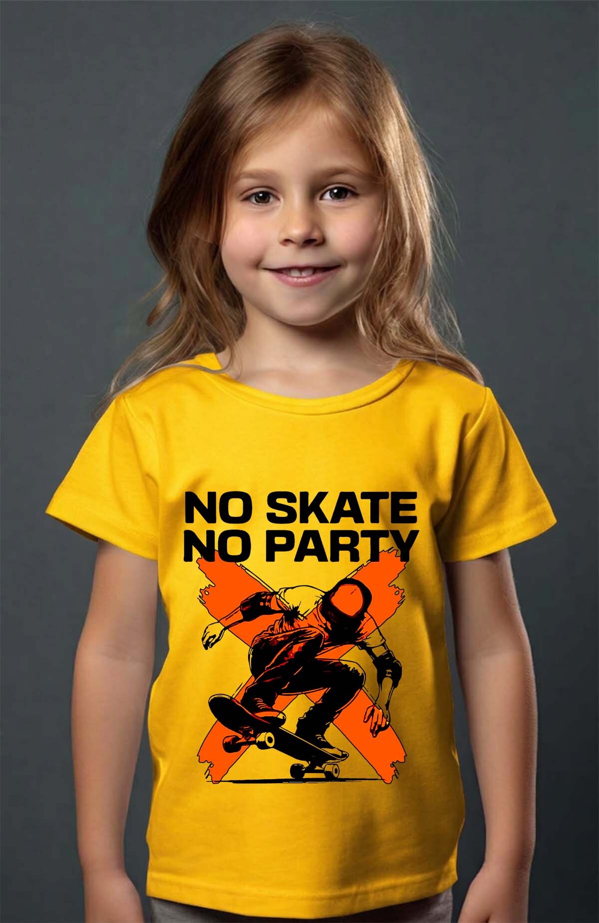Großhändler I.A.L.D FRANCE - Kein Skate, keine Party - Mädchen T-Shirt