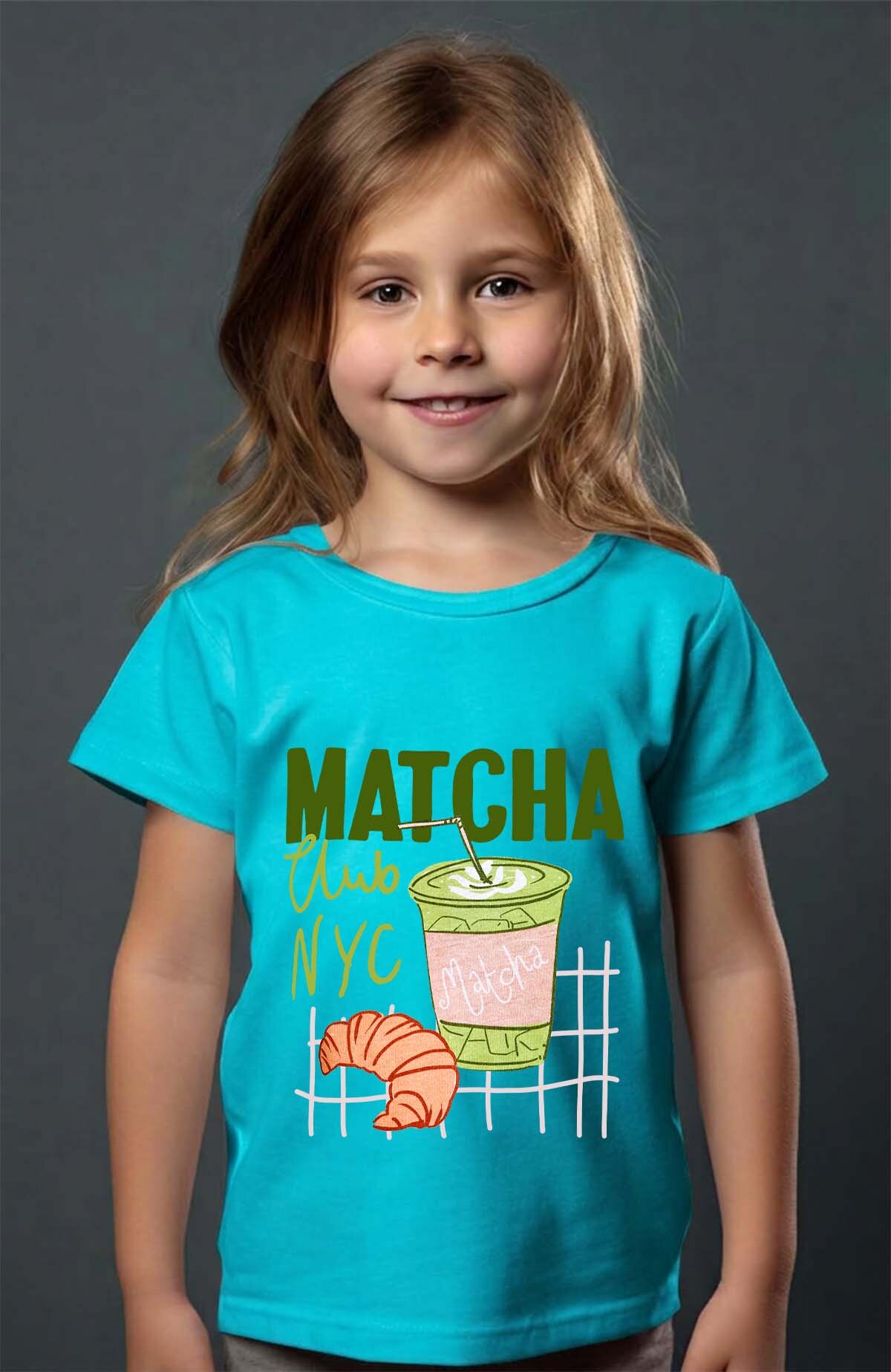 Grossiste I.A.L.D FRANCE - Matcha club nyc - T-shirt Fille