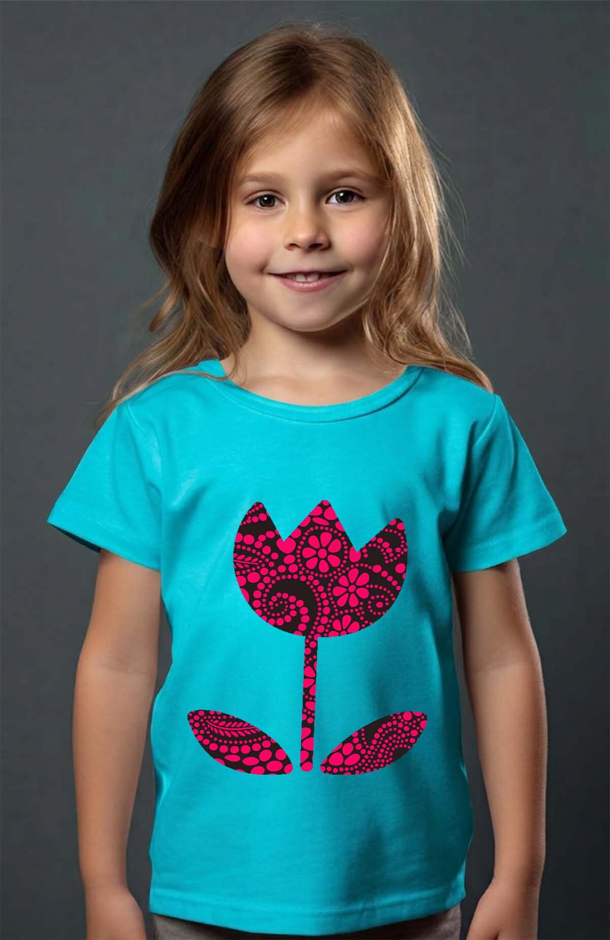 Wholesaler I.A.L.D FRANCE - Foral flower - Tee Girl