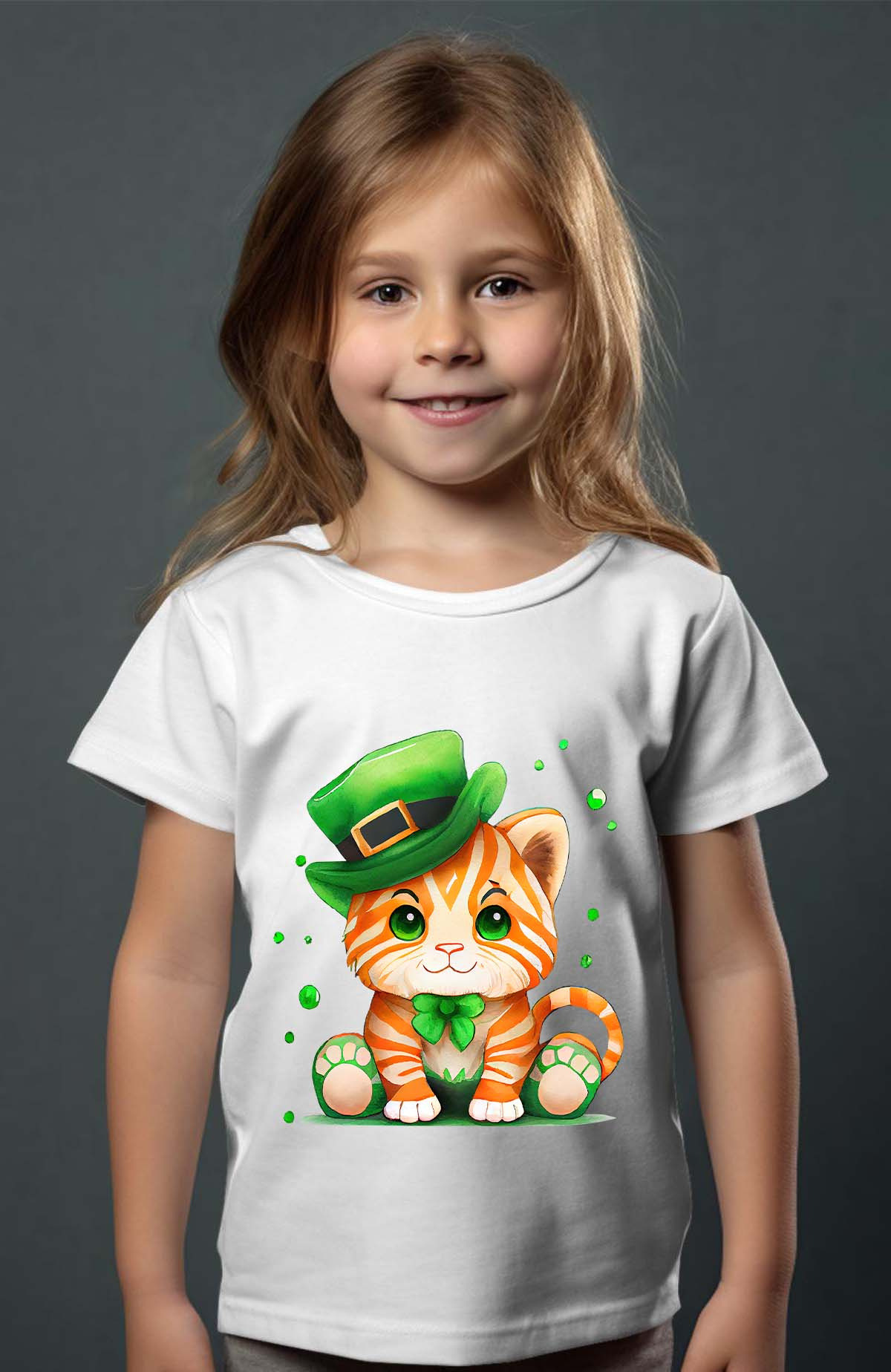 Mayorista I.A.L.D FRANCE - Cat Irish - Girl T -Shirt