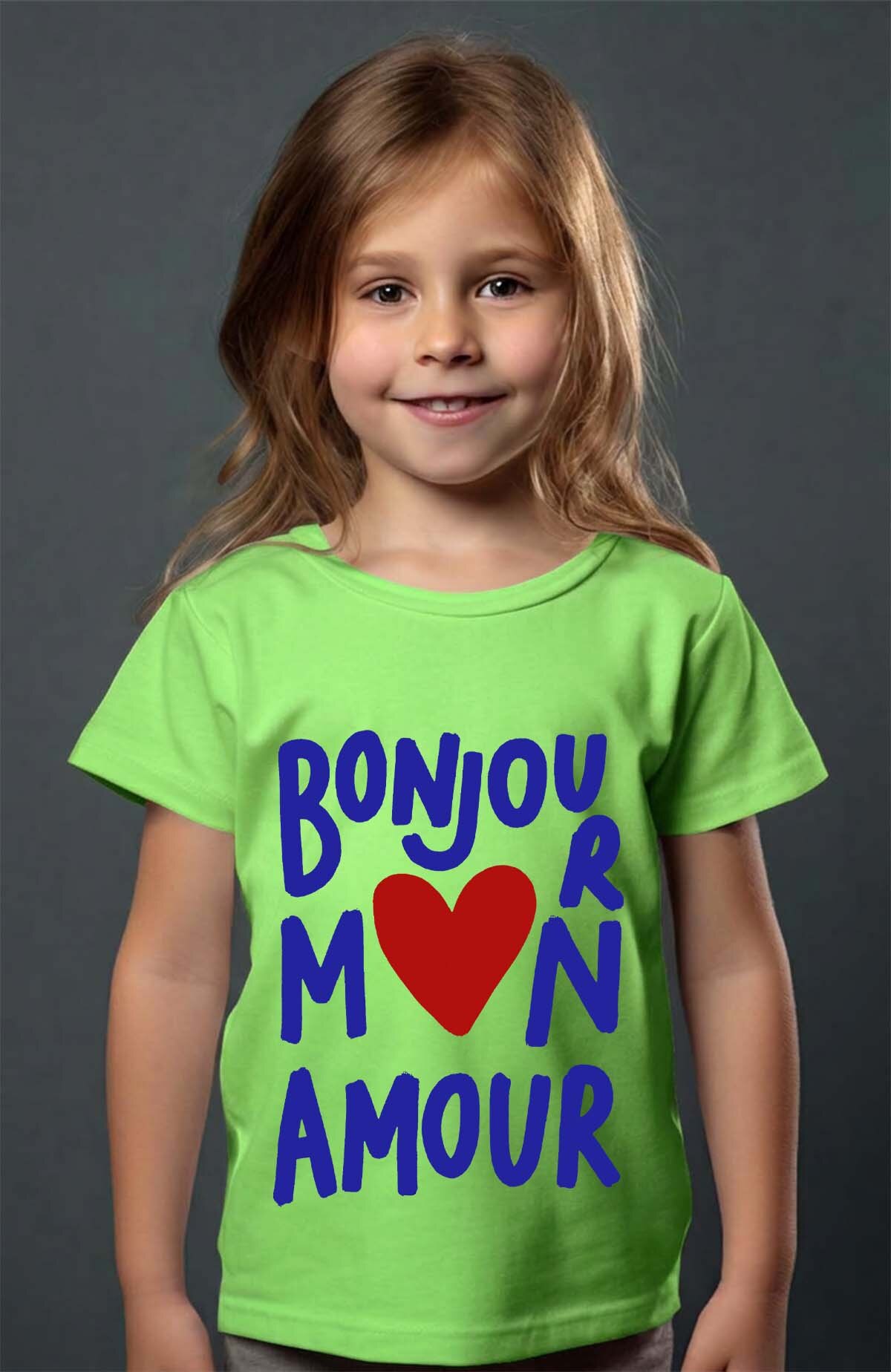 Grossiste I.A.L.D FRANCE - BJN mon amour - T-shirt Fille