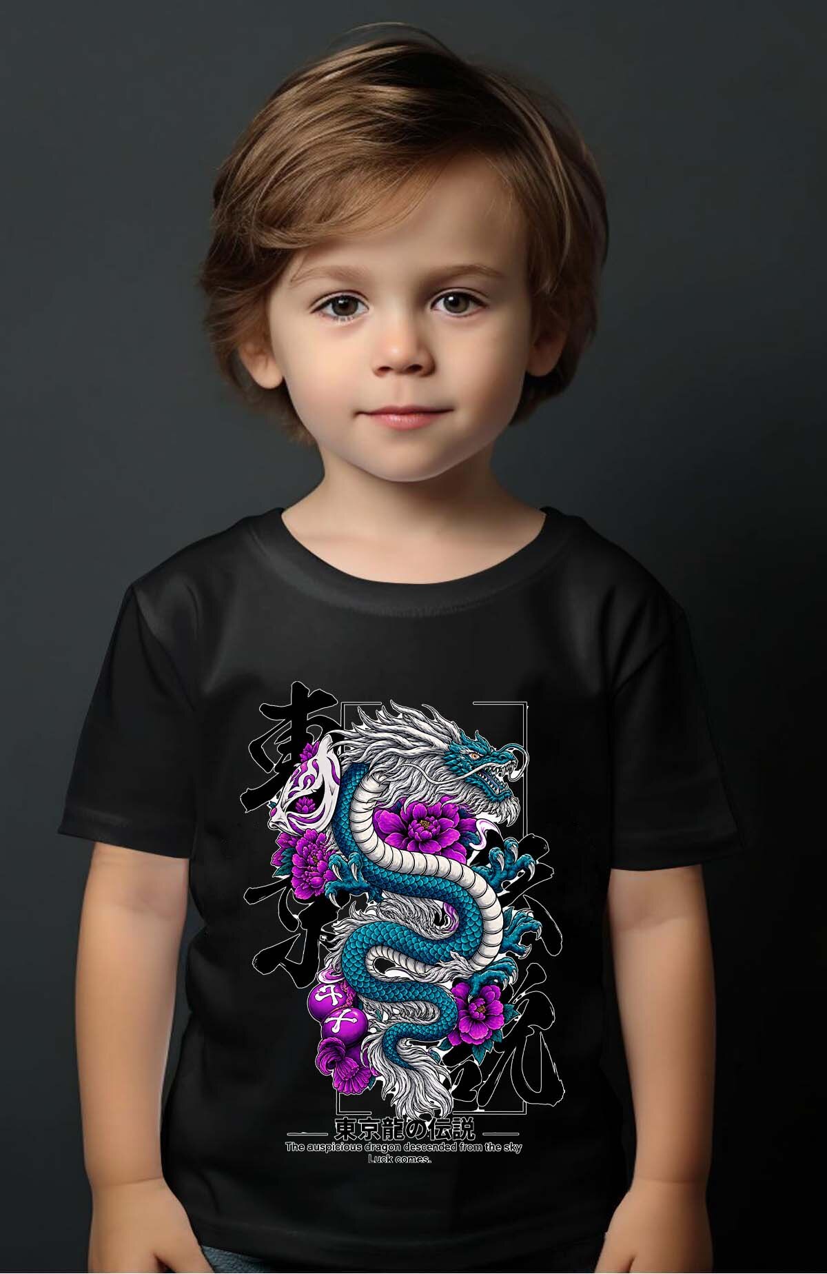 Wholesaler I.A.L.D FRANCE - Blue dragon warrior - Tee Boy