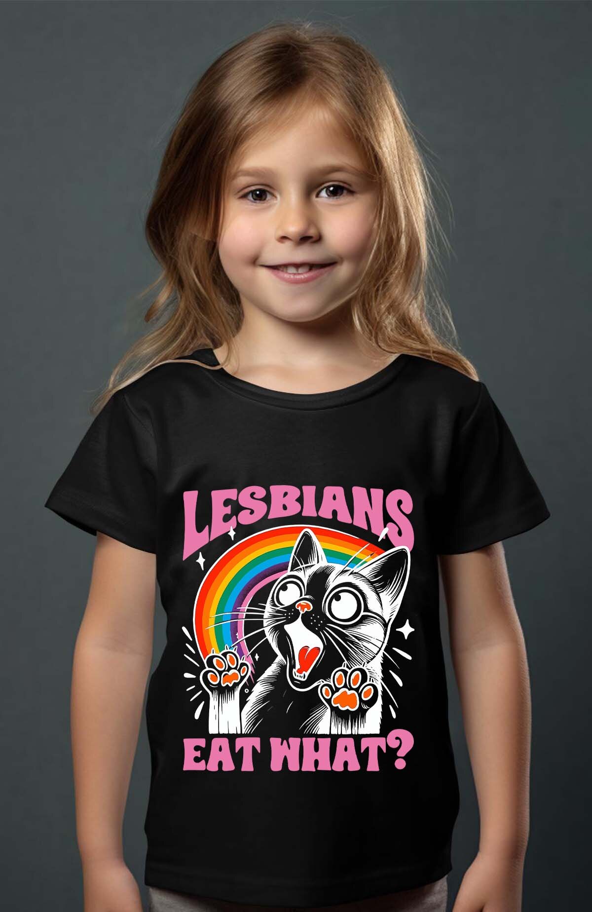 Großhändler I.A.L.D FRANCE - Lesbian Eat - Mädchen T-Shirt