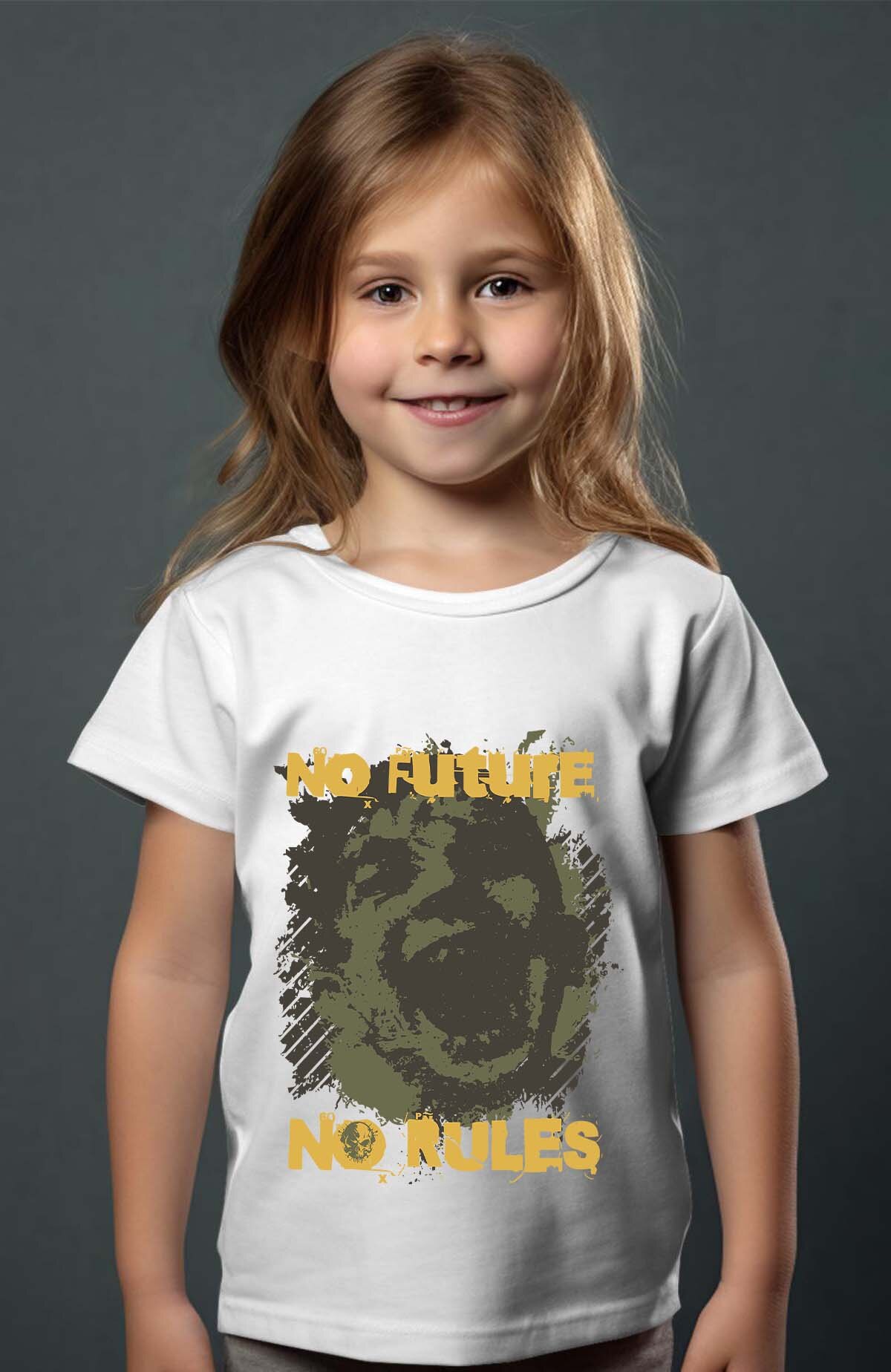Grossiste I.A.L.D FRANCE - No Future Rules - T-shirt Fille