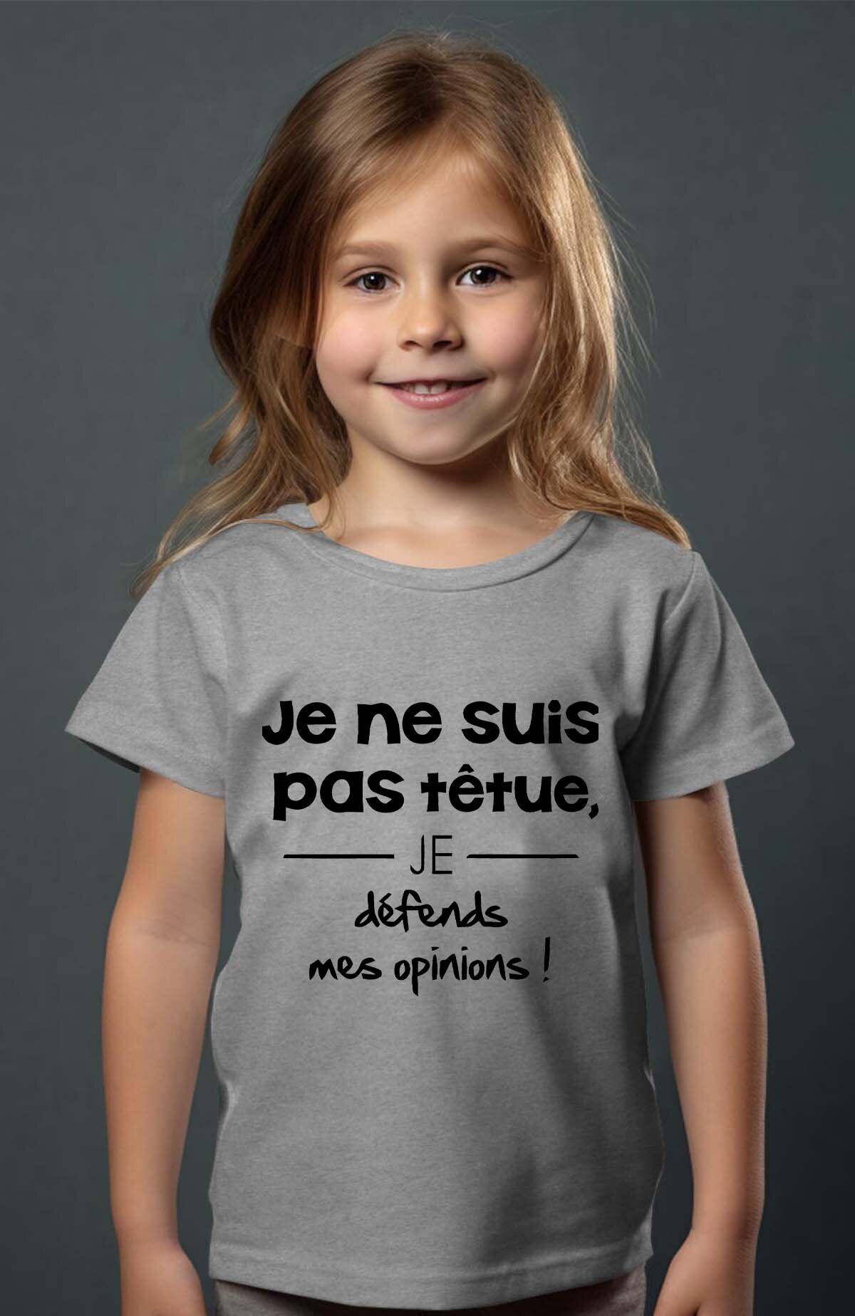 Großhändler I.A.L.D FRANCE - Nicht Dickköpfig Frau - Mädchen T-Shirt