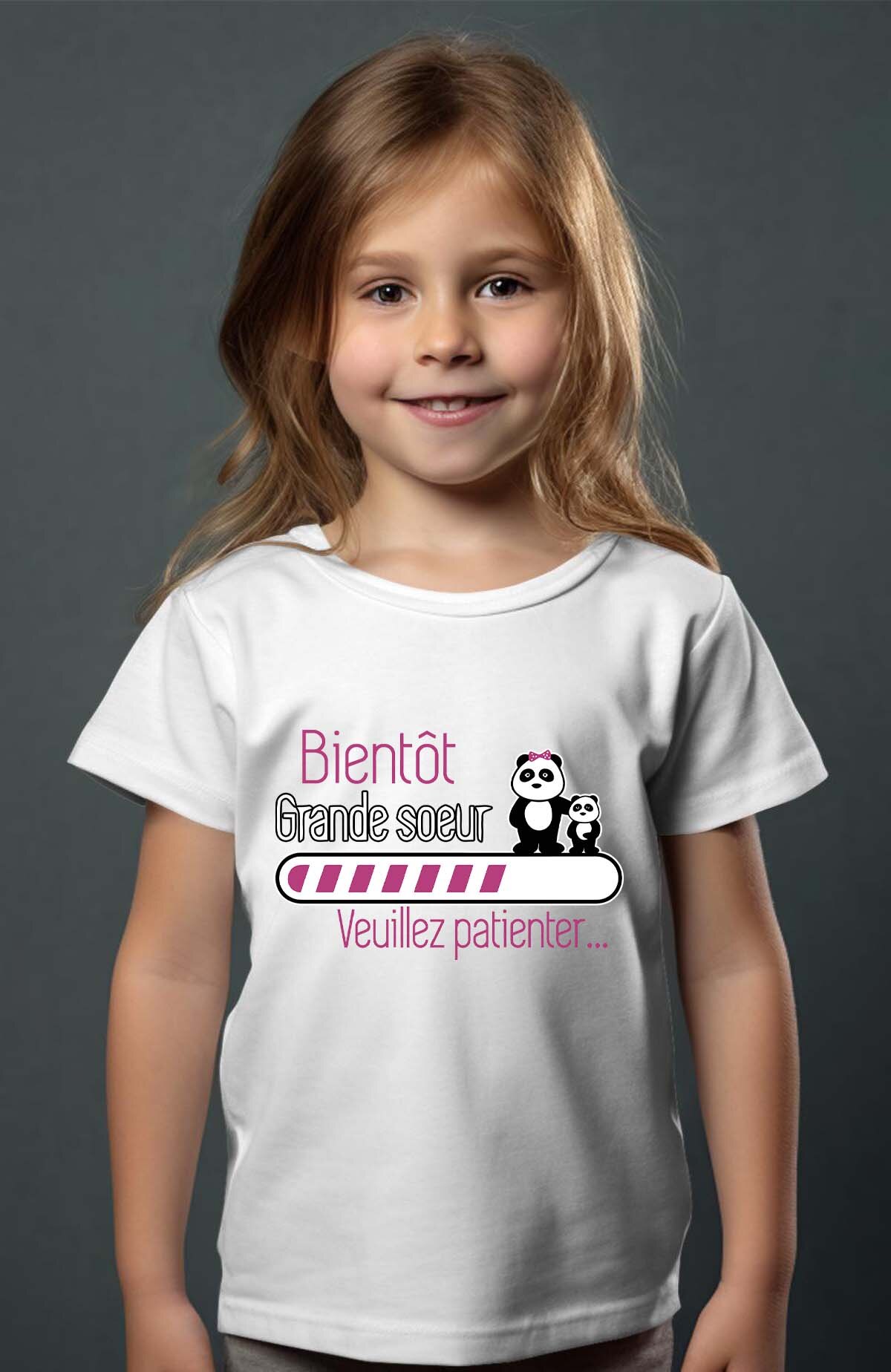 Grossista I.A.L.D FRANCE - Presto sorella maggiore - Maglietta Bambina