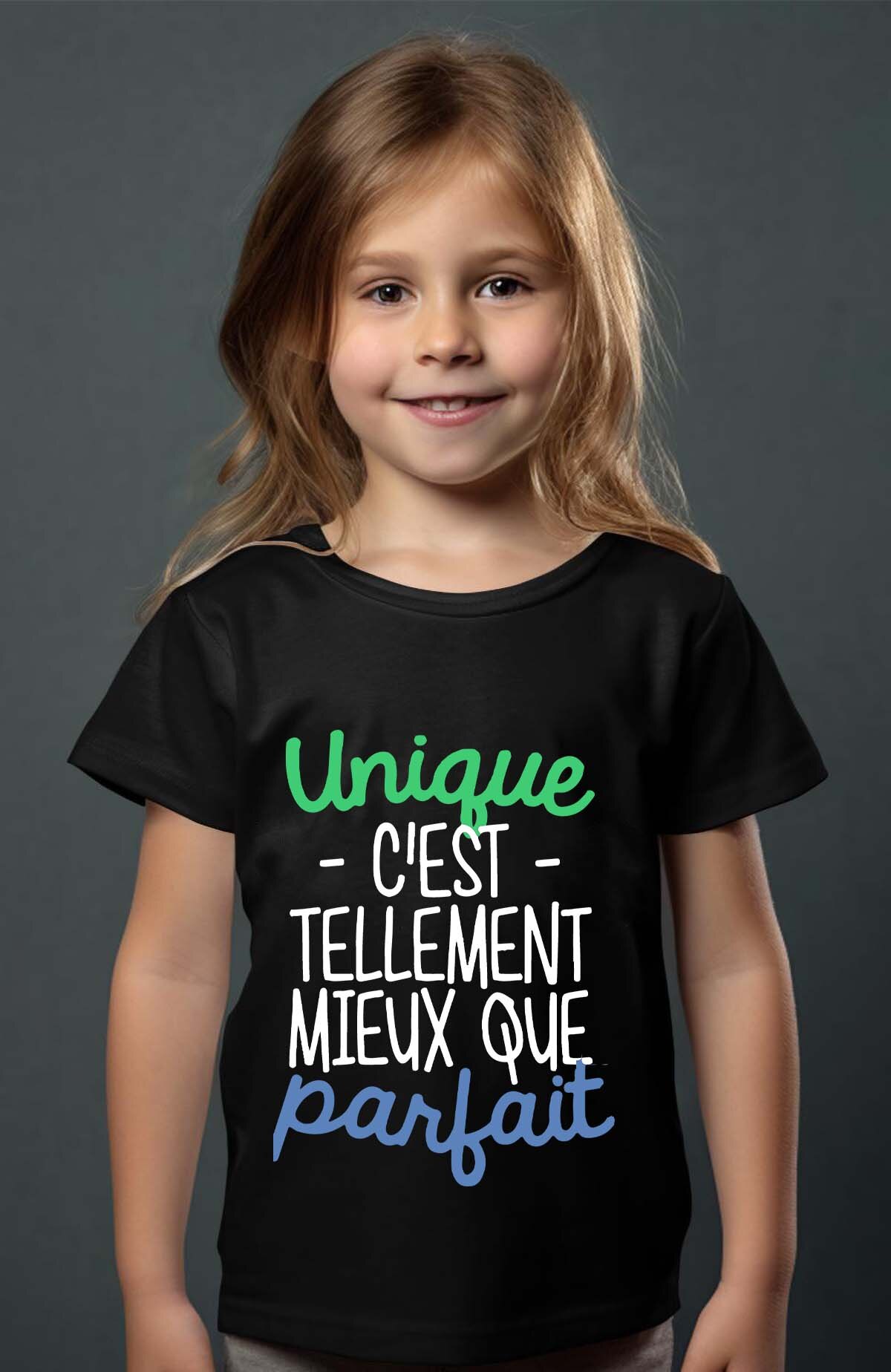 Mayorista I.A.L.D FRANCE - Único mejor Perfecto - Camiseta Niña
