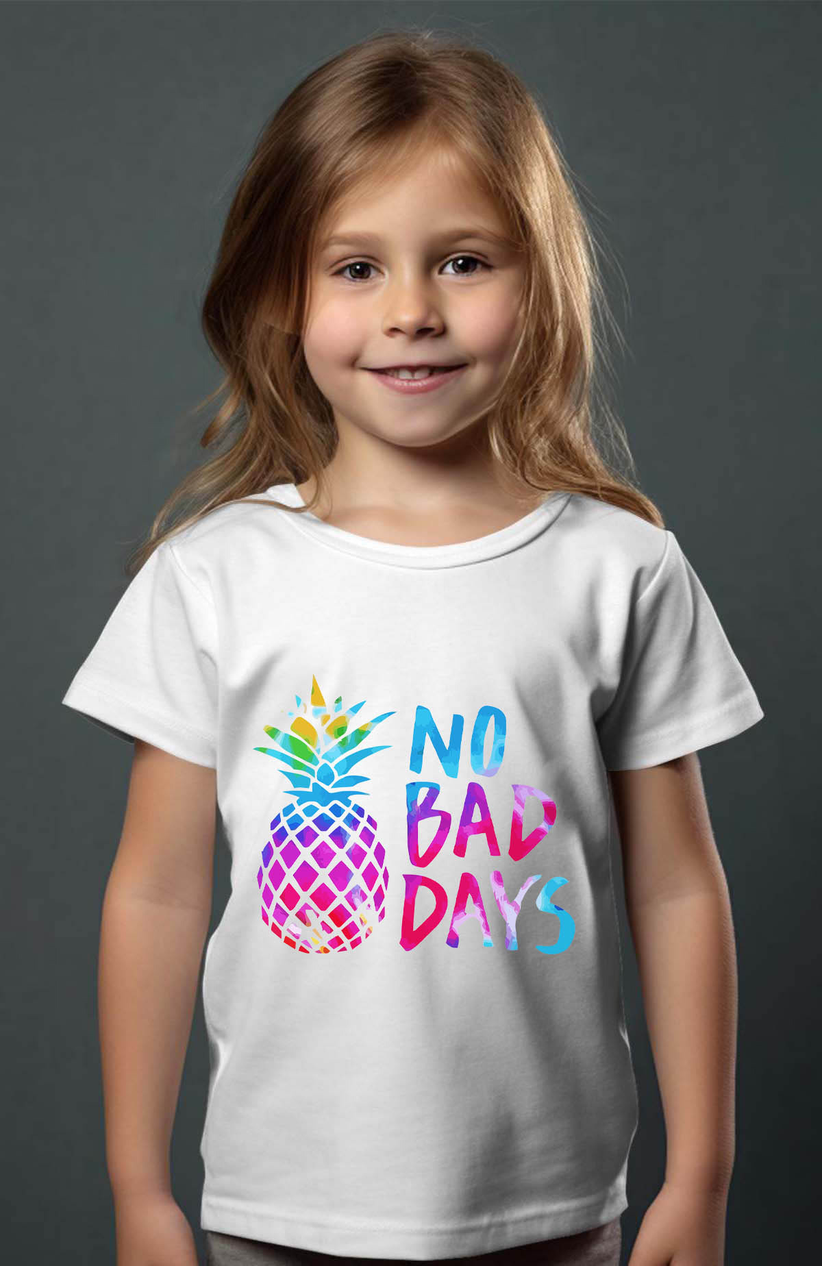 Grossiste I.A.L.D FRANCE - Ananas Day - T-shirt Fille