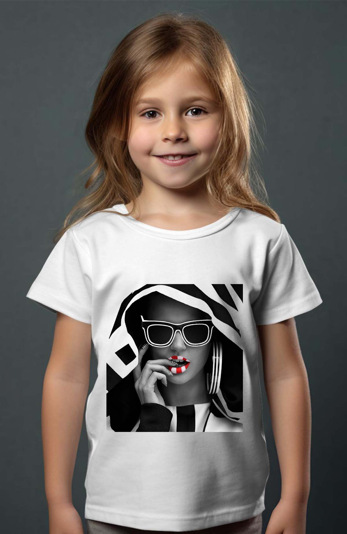Grossiste I.A.L.D FRANCE - Lips news - T-shirt Fille