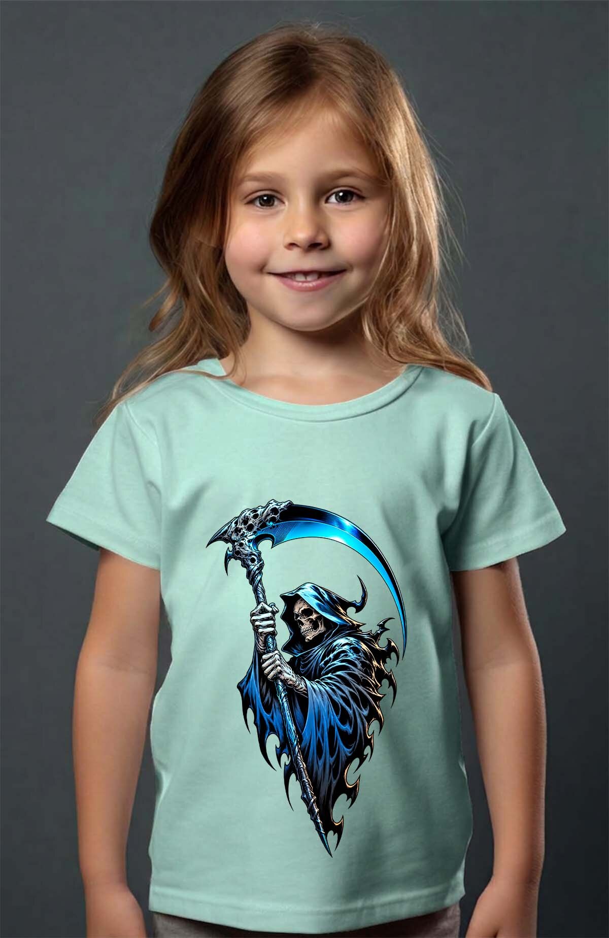 Grossiste I.A.L.D FRANCE - The death halloween - T-shirt Fille