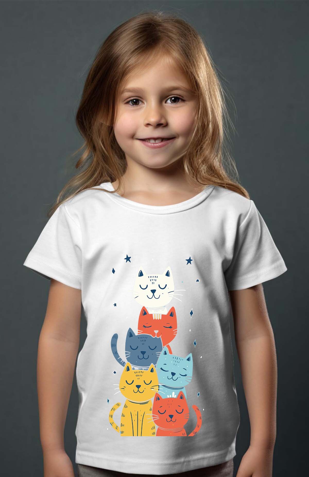 Mayorista I.A.L.D FRANCE - Cat calm - Camiseta Niña