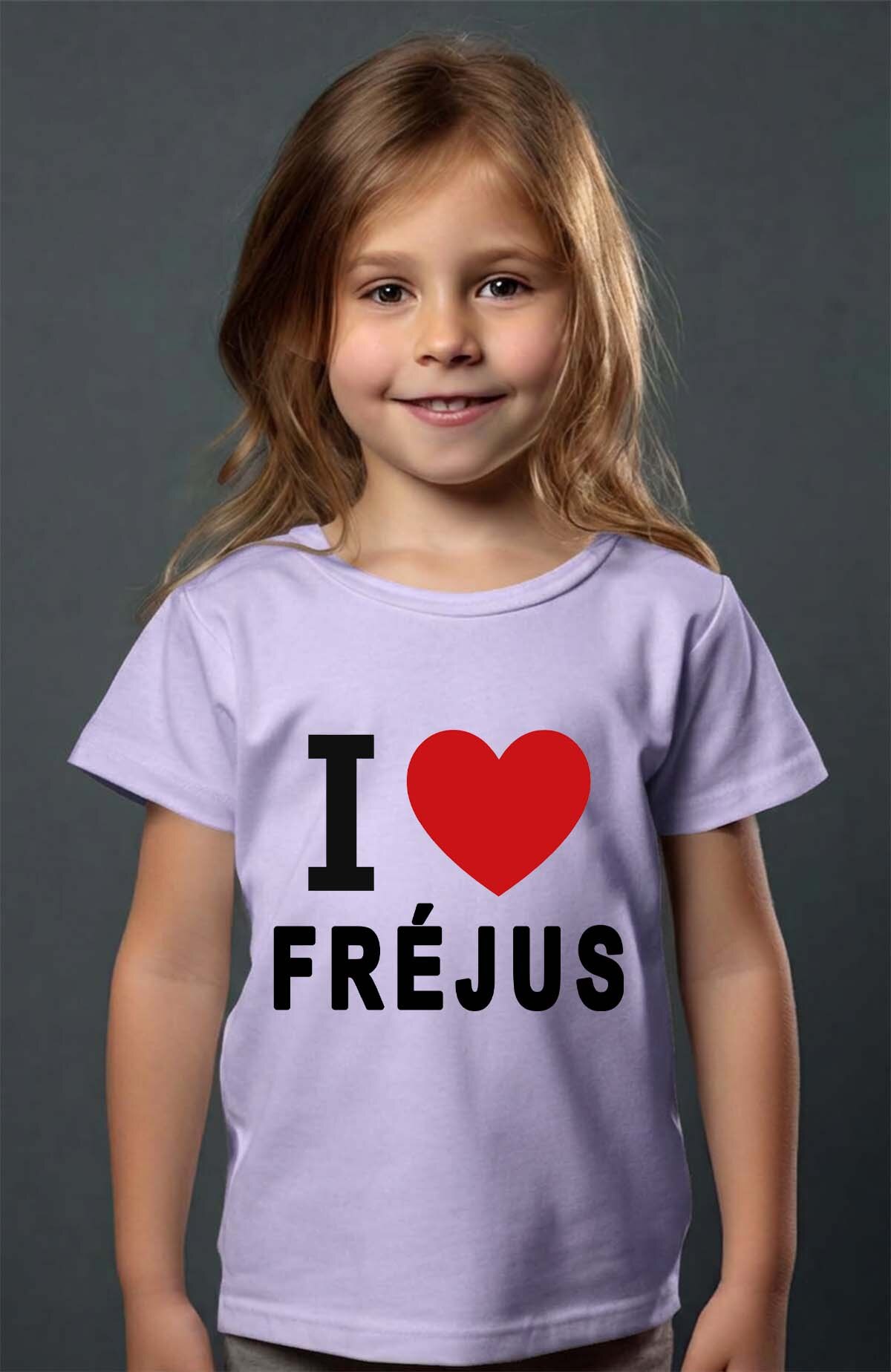 Grossiste I.A.L.D FRANCE - I love Fréjus - T-shirt Fille