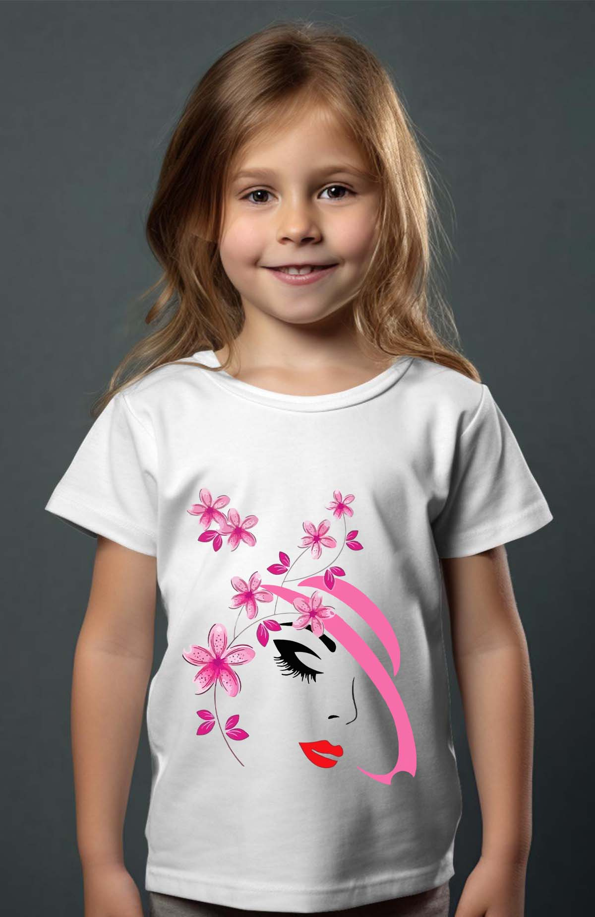 Mayorista I.A.L.D FRANCE - Sombrero rosa - Camiseta niña