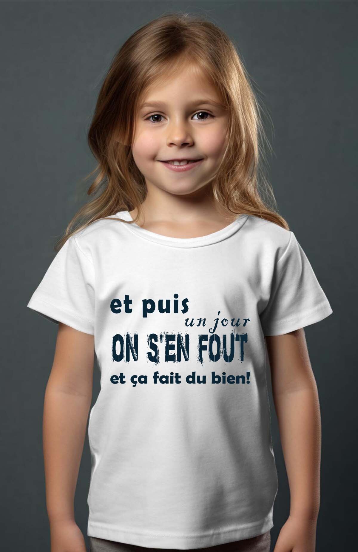 Grossiste I.A.L.D FRANCE - On sen fout - T-shirt Fille