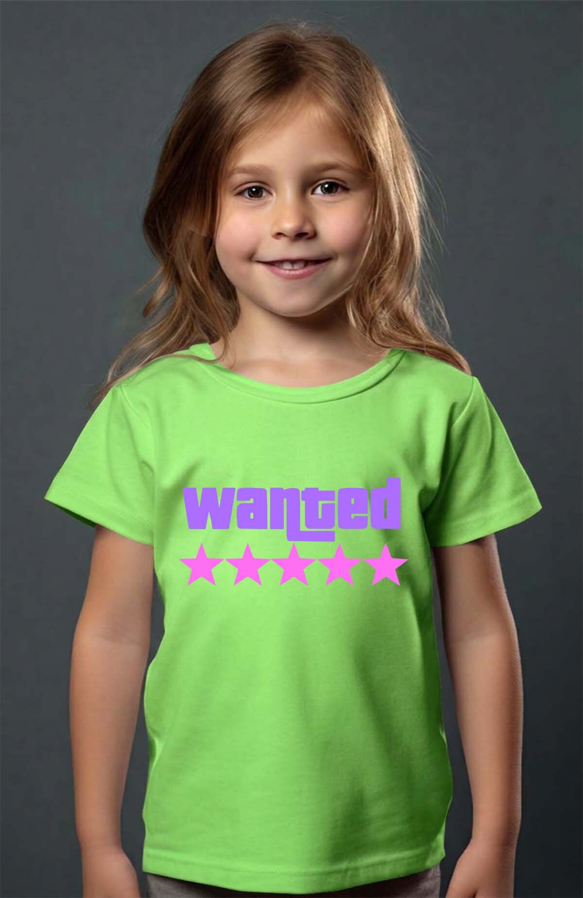 Grossiste I.A.L.D FRANCE - Wanted Stars Grirl - T-shirt Fille