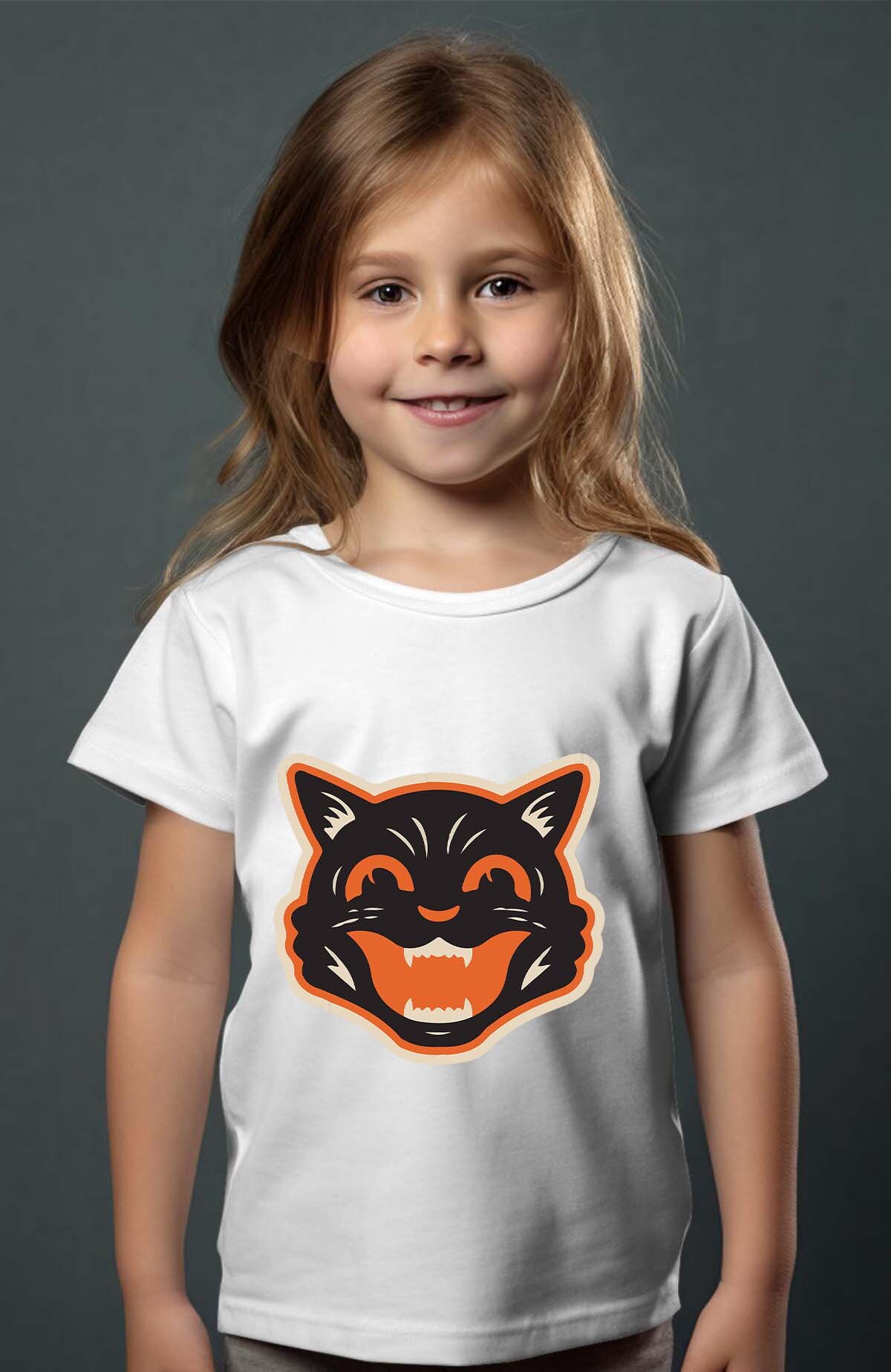 Mayorista I.A.L.D FRANCE - Angry Black Cat - Camiseta Niña