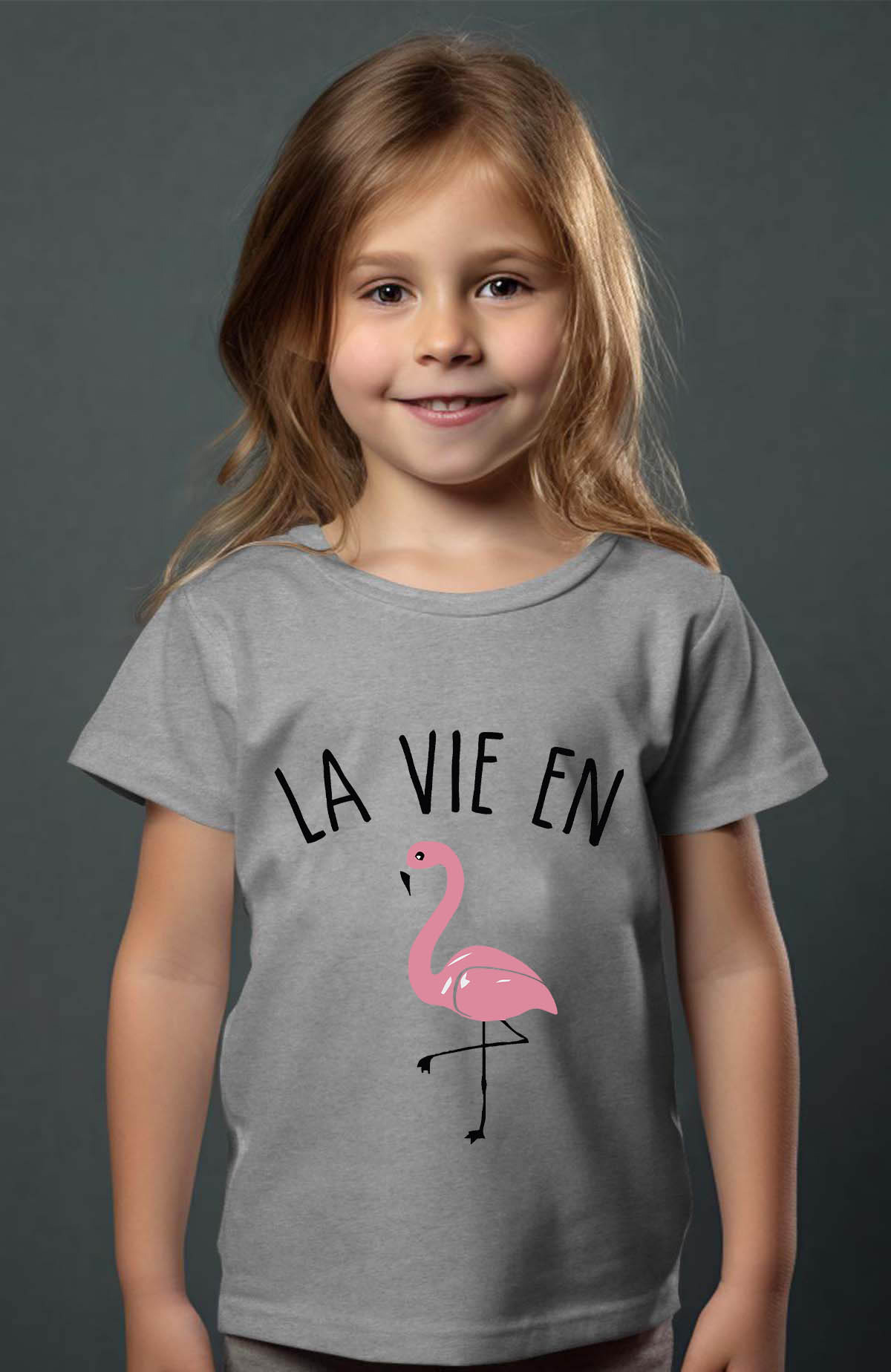 Wholesaler I.A.L.D FRANCE - Vie flament rose - Tee Girl