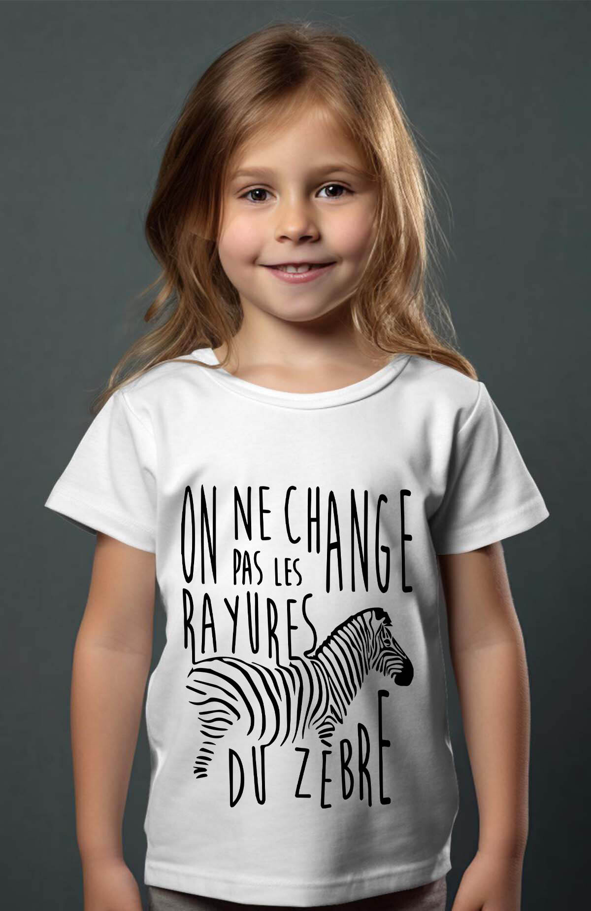 Wholesaler I.A.L.D FRANCE - rayures zebre - Tee Girl