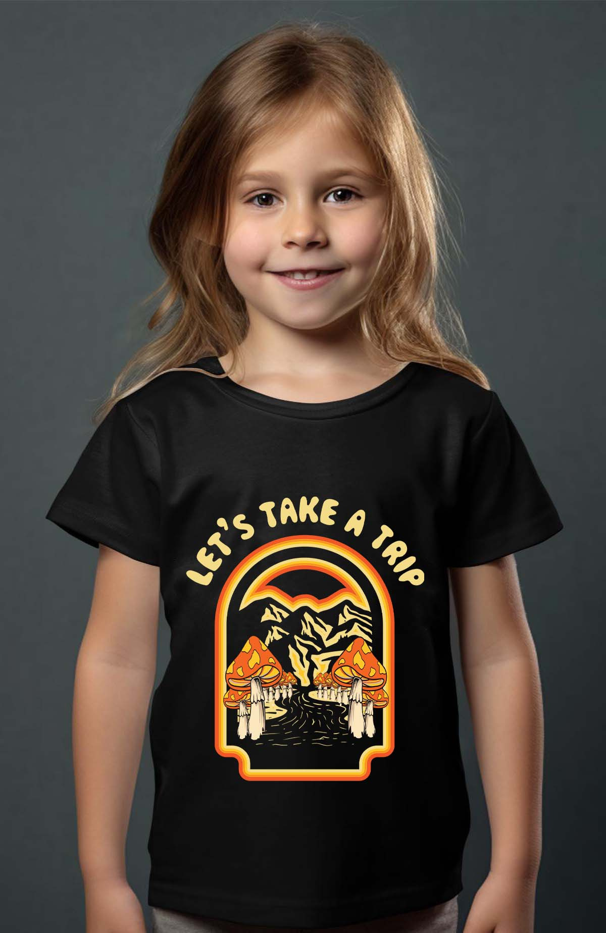Grossiste I.A.L.D FRANCE - Take a trip - T-shirt Fille