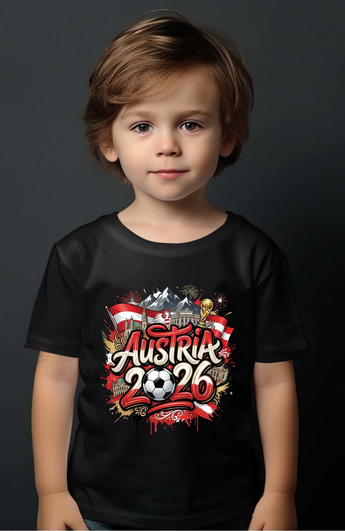Grossiste I.A.L.D FRANCE - Cdm26 Austria - T-shirt Garçon
