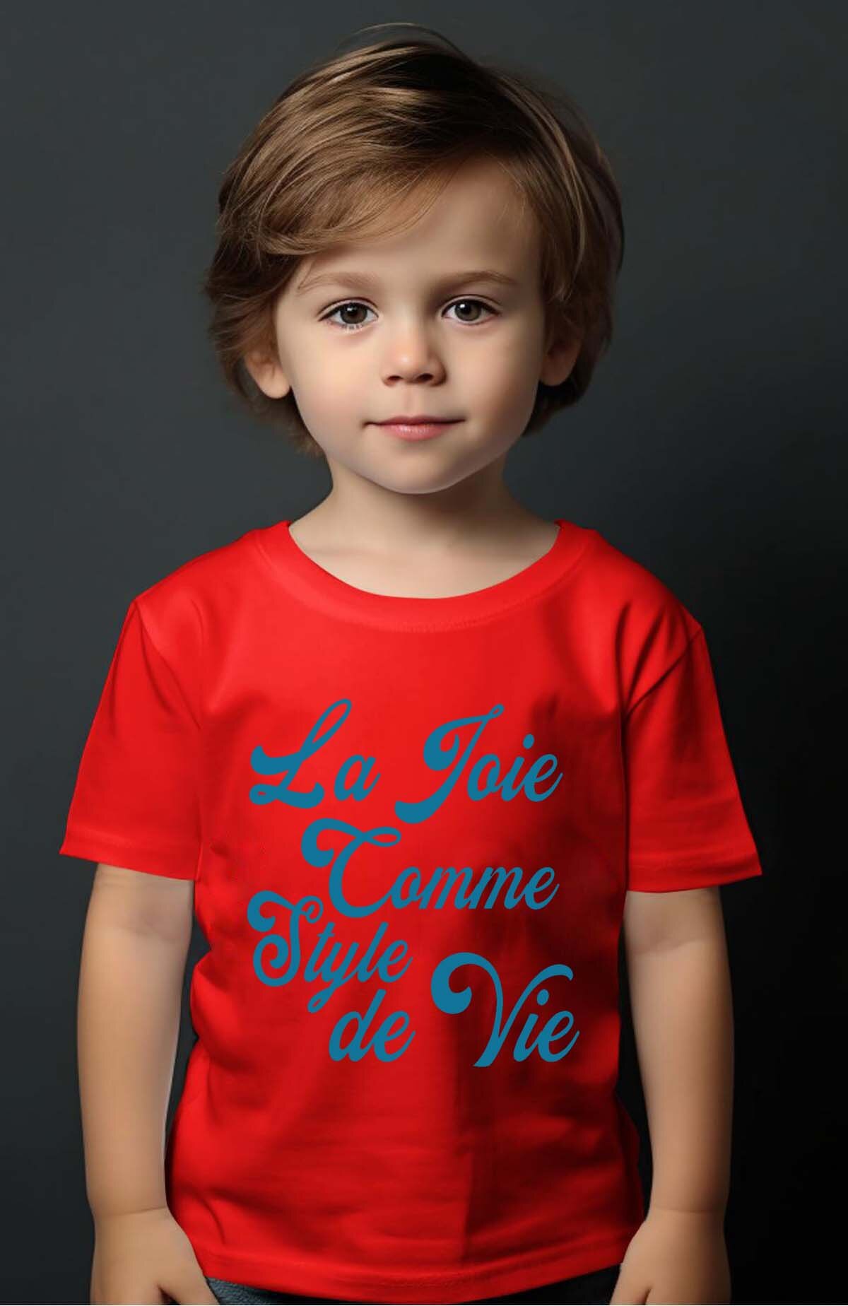 Grossiste I.A.L.D FRANCE - La joie style de vie - T-shirt Garçon