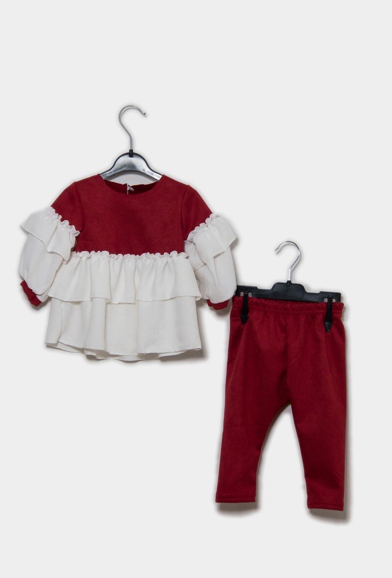 Grossista IDEAL OUTFIT - Set neonato in similpelle due pezzi con leggings