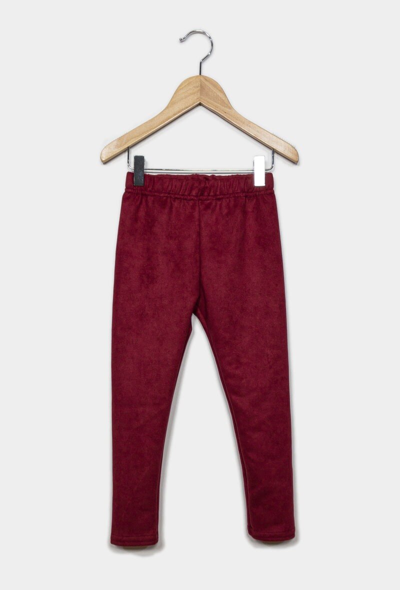 Grossista IDEAL OUTFIT - Leggings in pelle scamosciata