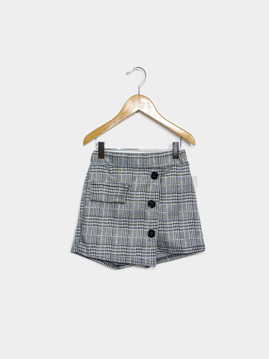 Mayorista IDEAL OUTFIT - Falda corta de ante con botón
