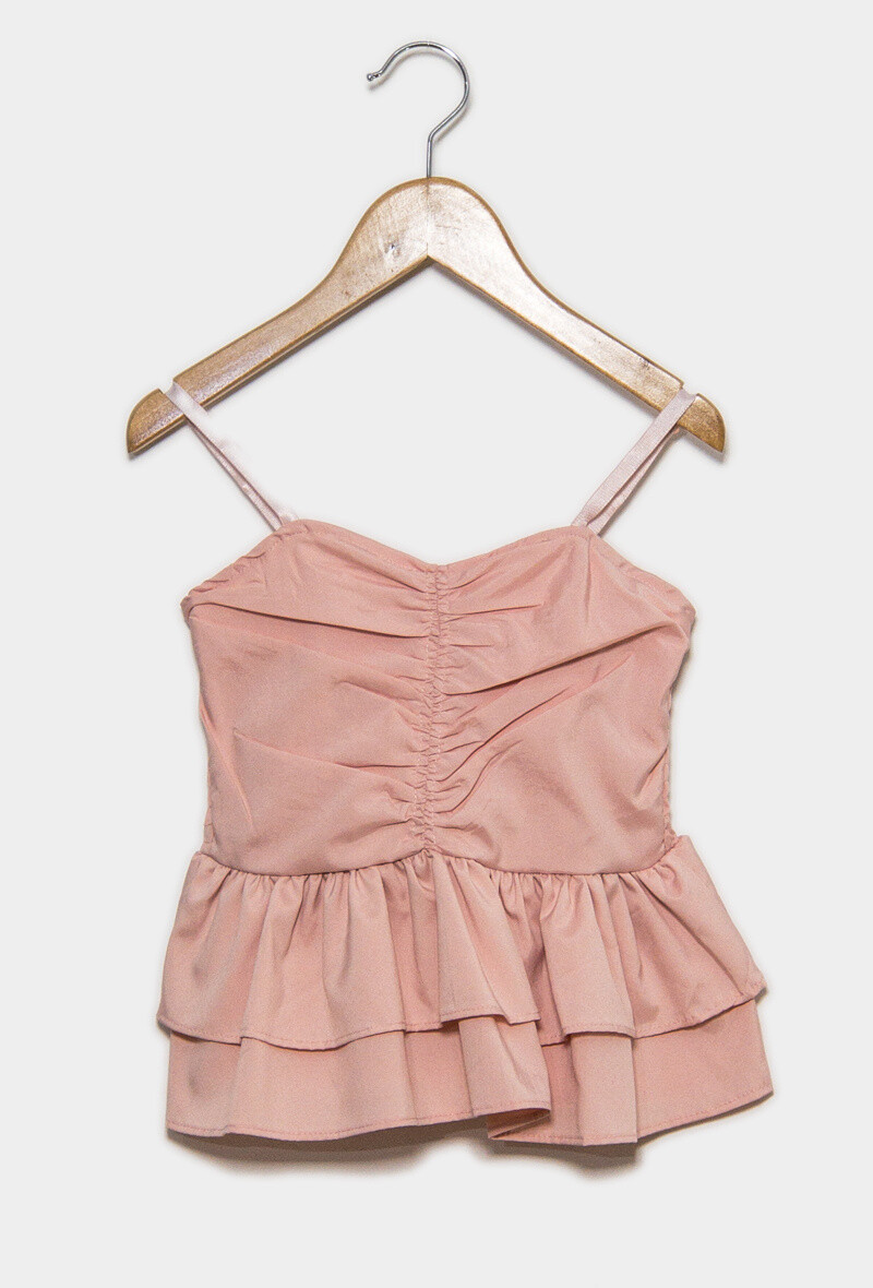 Grossiste IDEAL OUTFIT - Hauts uni avec bretelle