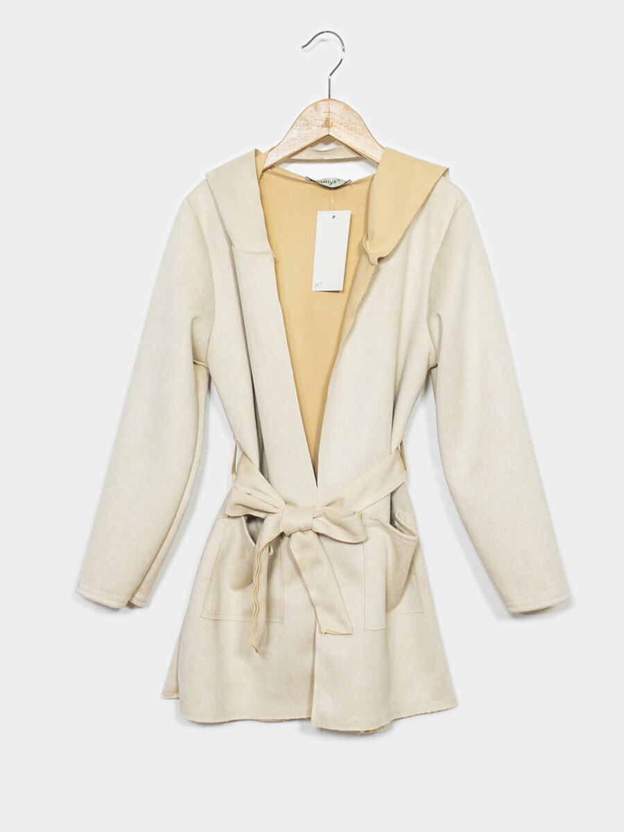 Wholesaler IDEAL OUTFIT - Hooded suede vest