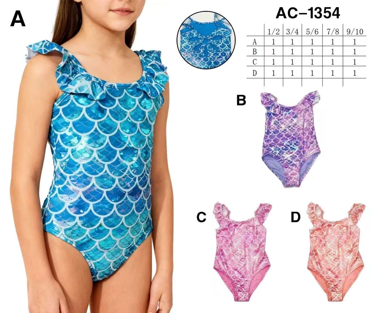Grossiste JESSYLIA - Maillot de bain fille