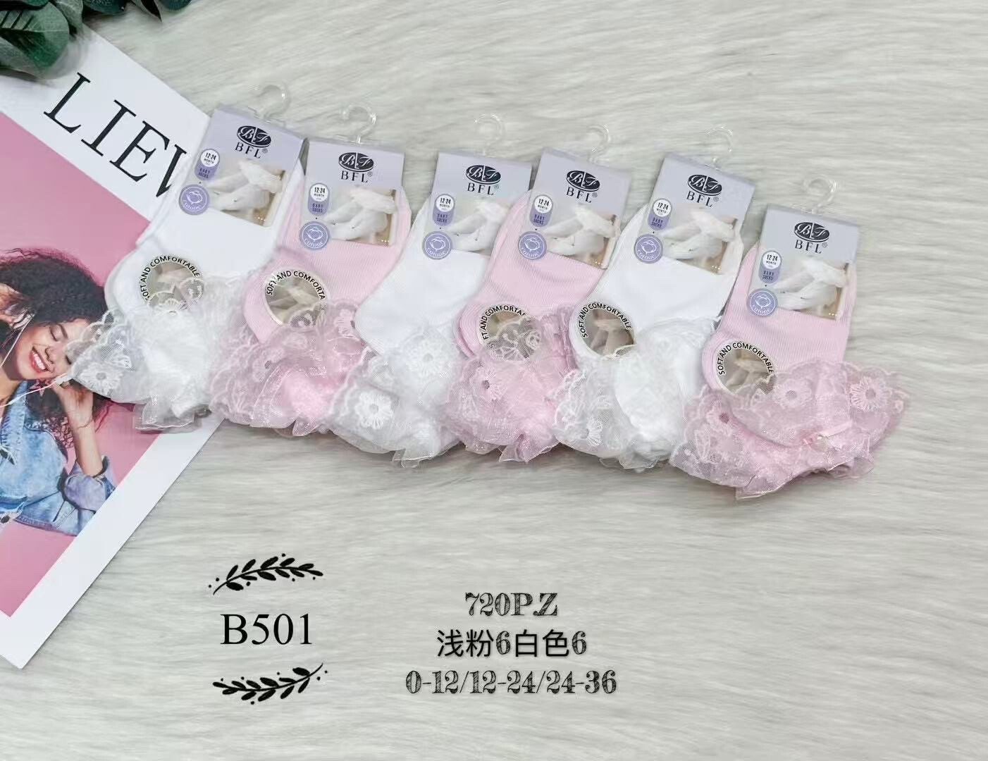 Großhändler JESSYLIA - Rüschensocken für Kinder