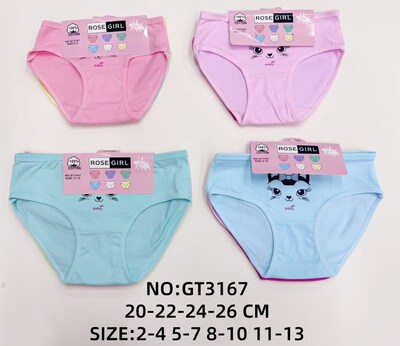 Grossiste JESSYLIA - Slip enfant lot de 3 Grossiste JESSYLIA - Slip enfant lot de 3