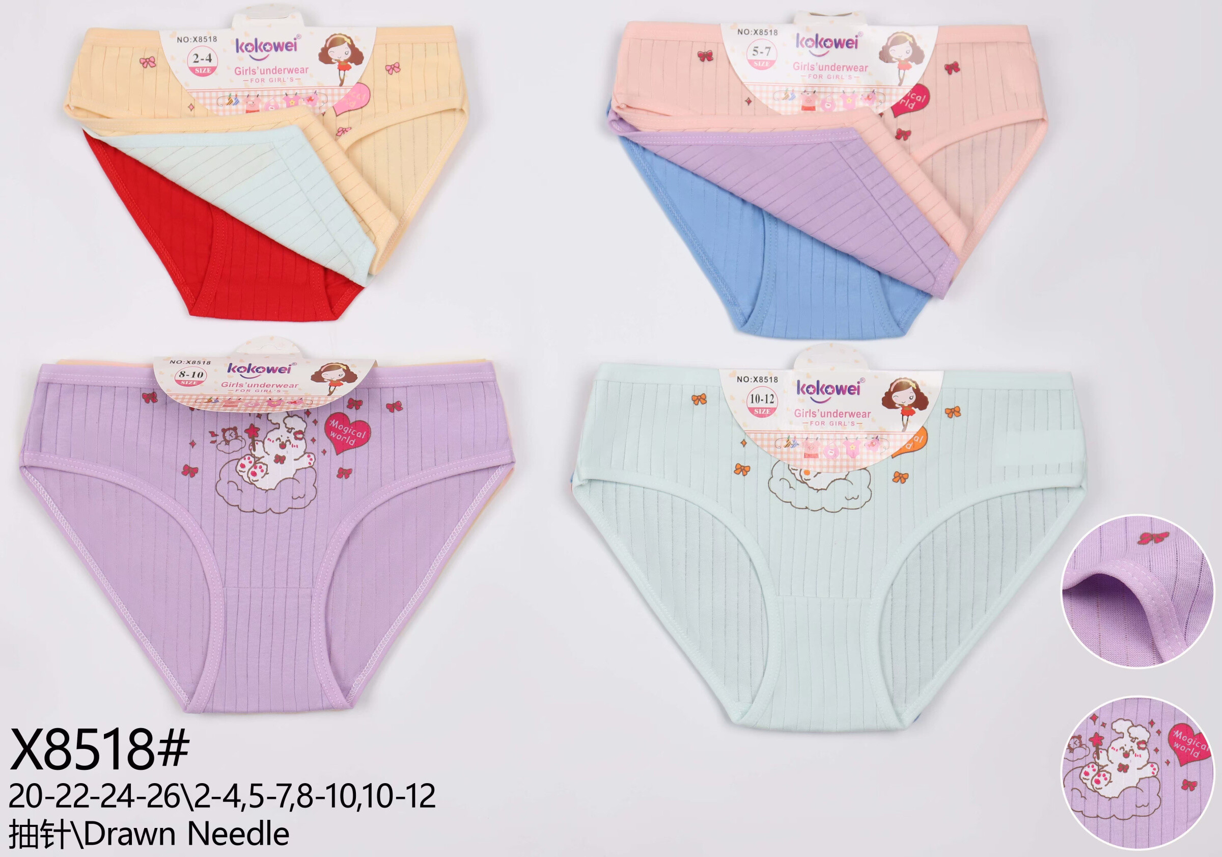 Grossiste JESSYLIA - Slip fille