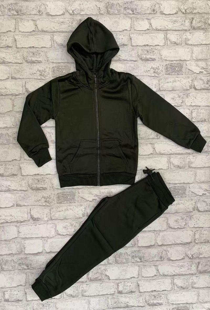 Grossiste JUNIOR CITY - Ensembles garçon hiver Kaki