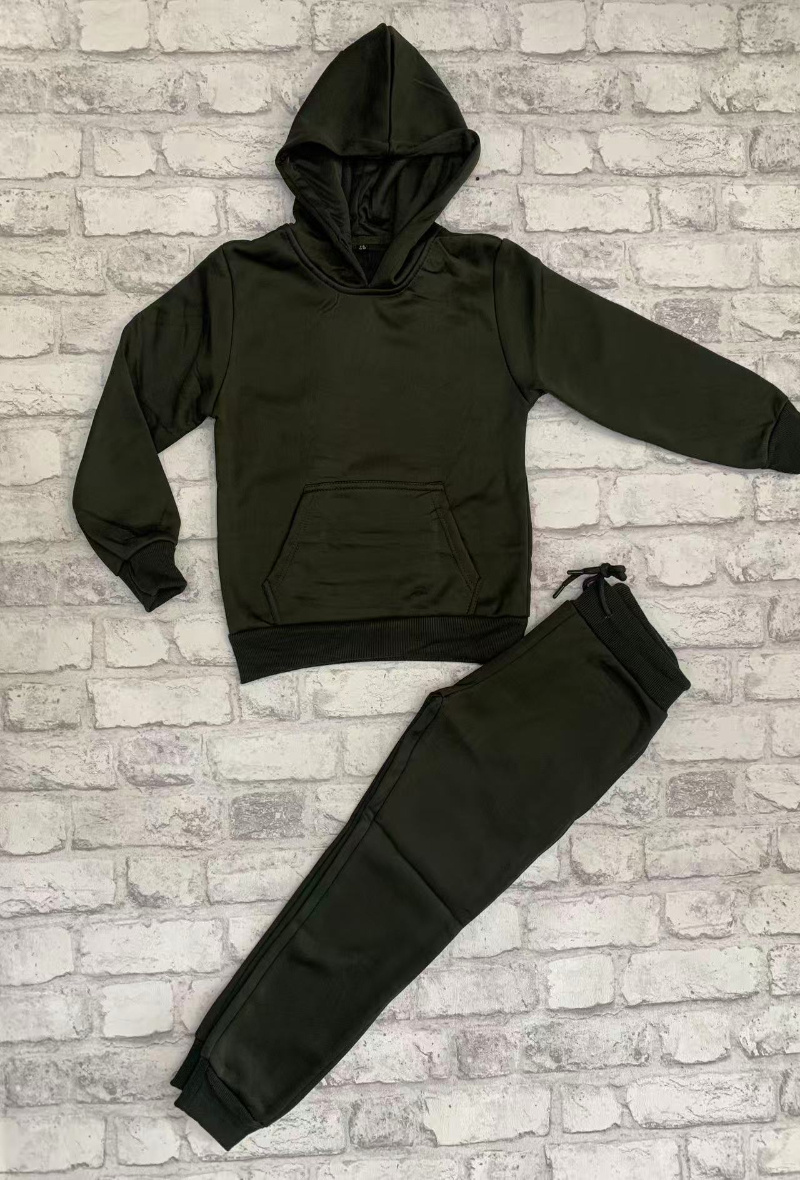 Grossiste JUNIOR CITY - Ensembles garçon hiver Kaki
