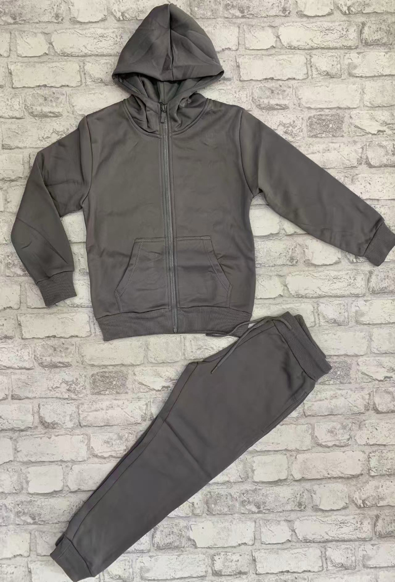 Grossiste JUNIOR CITY - Ensembles garçon hiver Gris Clair