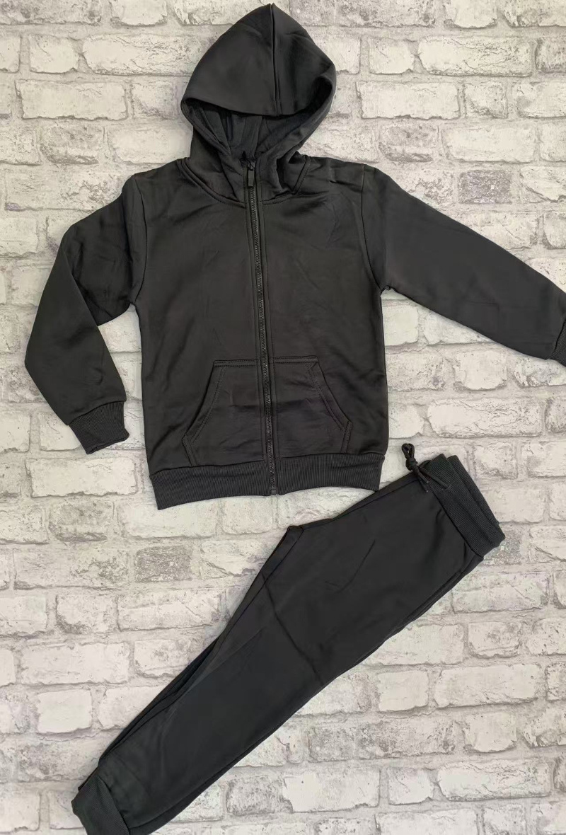 Grossiste JUNIOR CITY - Ensembles garçon hiver Gris Foncé