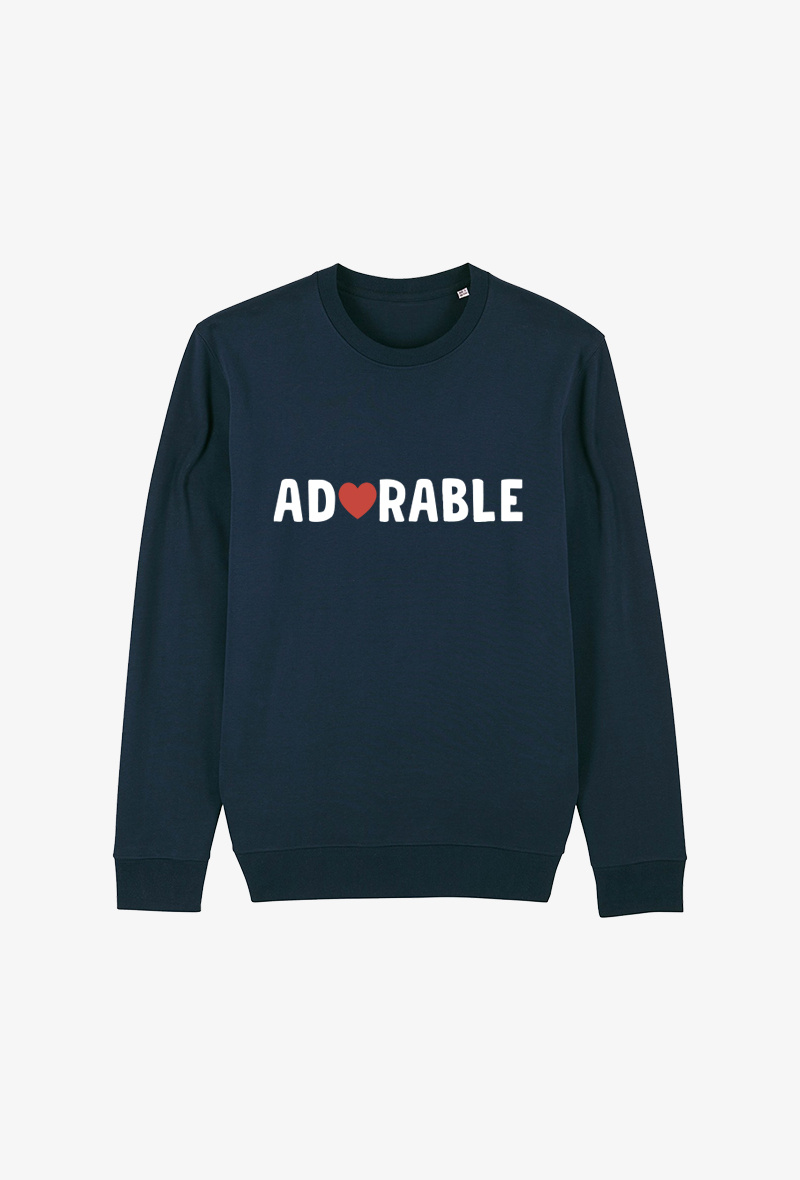 Grossiste Kapsul - Sweat enfant Marine - Adorable