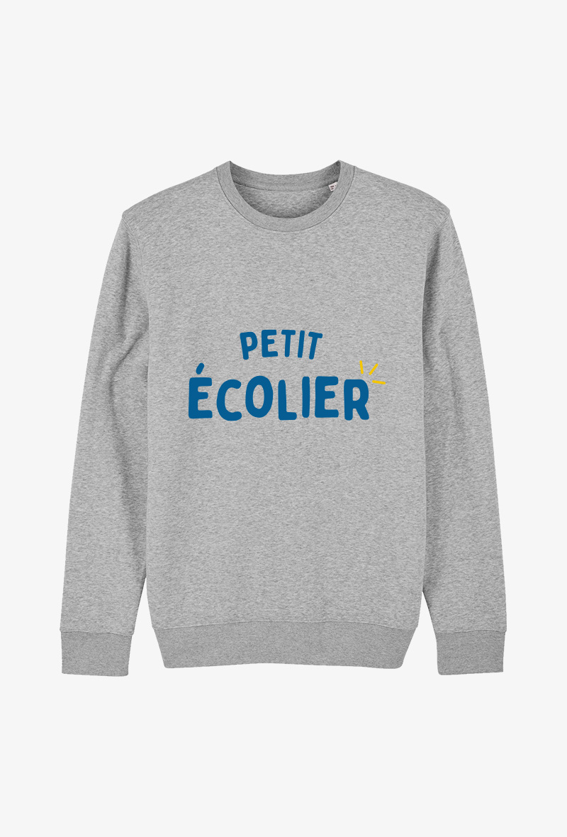 Grossiste Kapsul - Sweat enfant Gris - Petit écolier