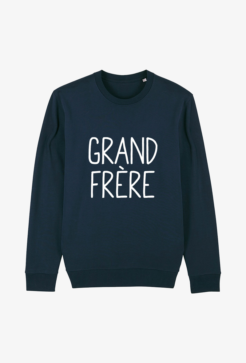 Grossiste Kapsul - Sweat enfant Marine - Grand frère