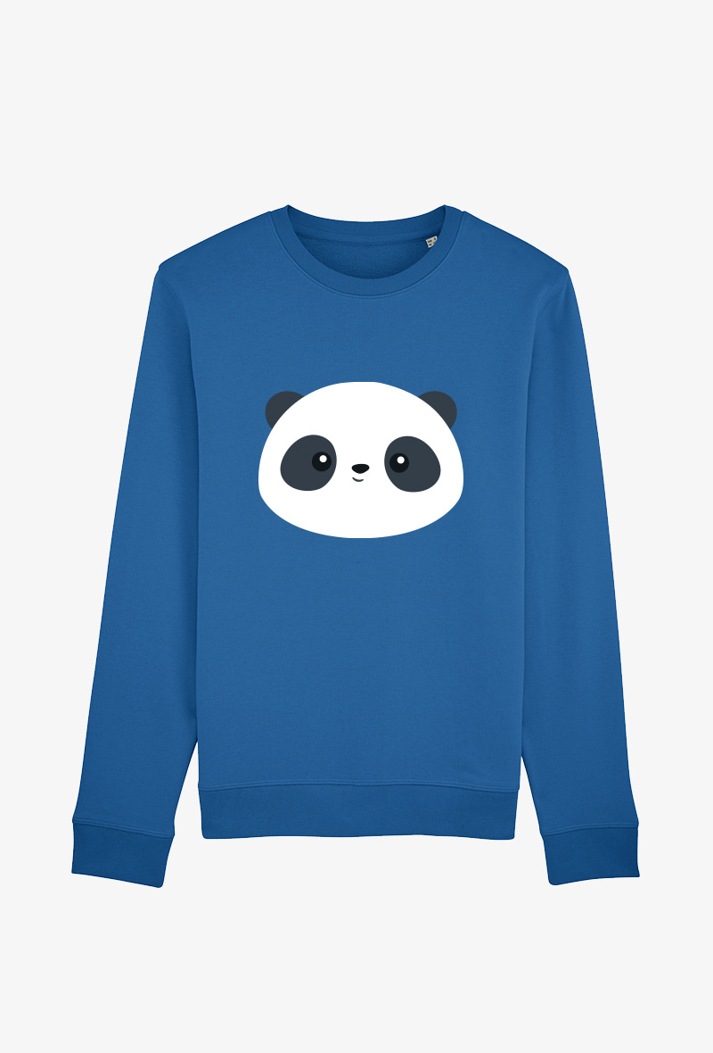 Grossista Kapsul - Felpa bambino Blu reale - Panda