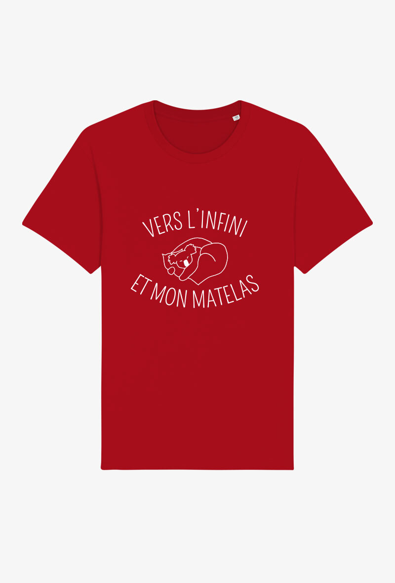 Grossiste Kapsul - T-shirt enfant - Vers l'infini et mon matelas