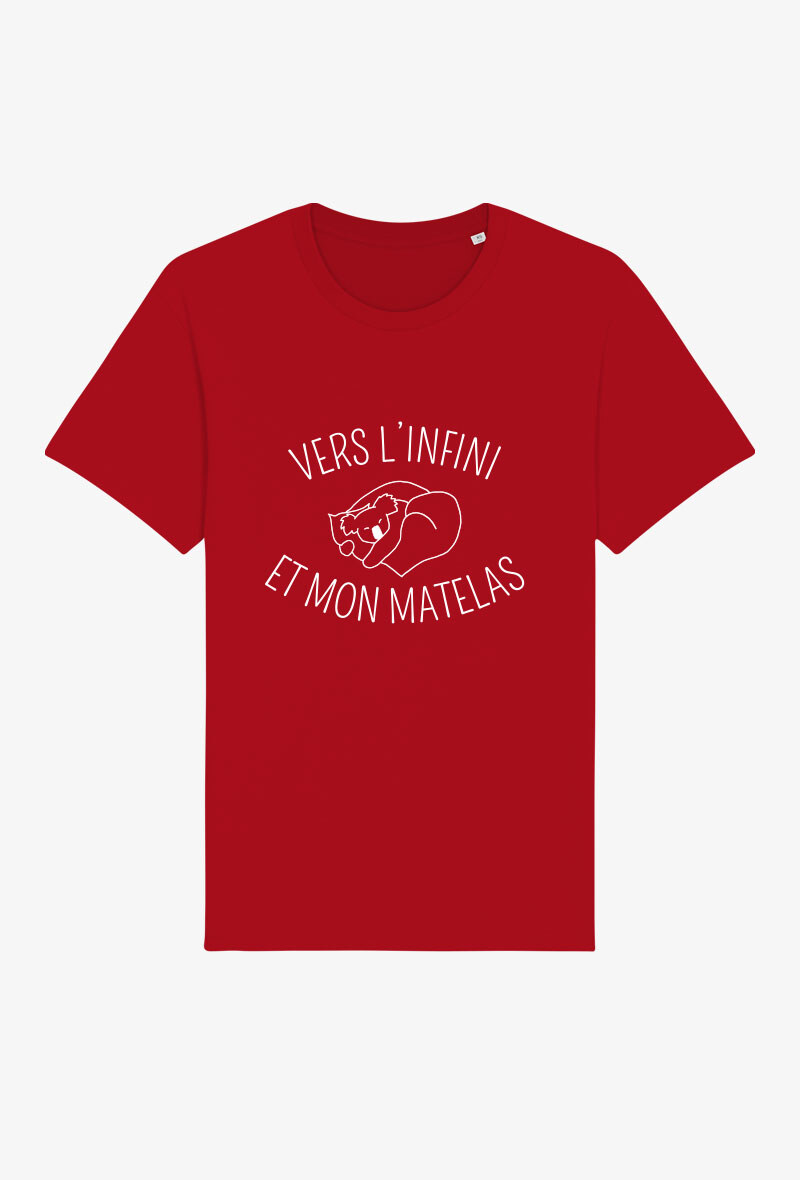 Grossiste Kapsul - T-shirt enfant - Vers l'infini et mon matelas