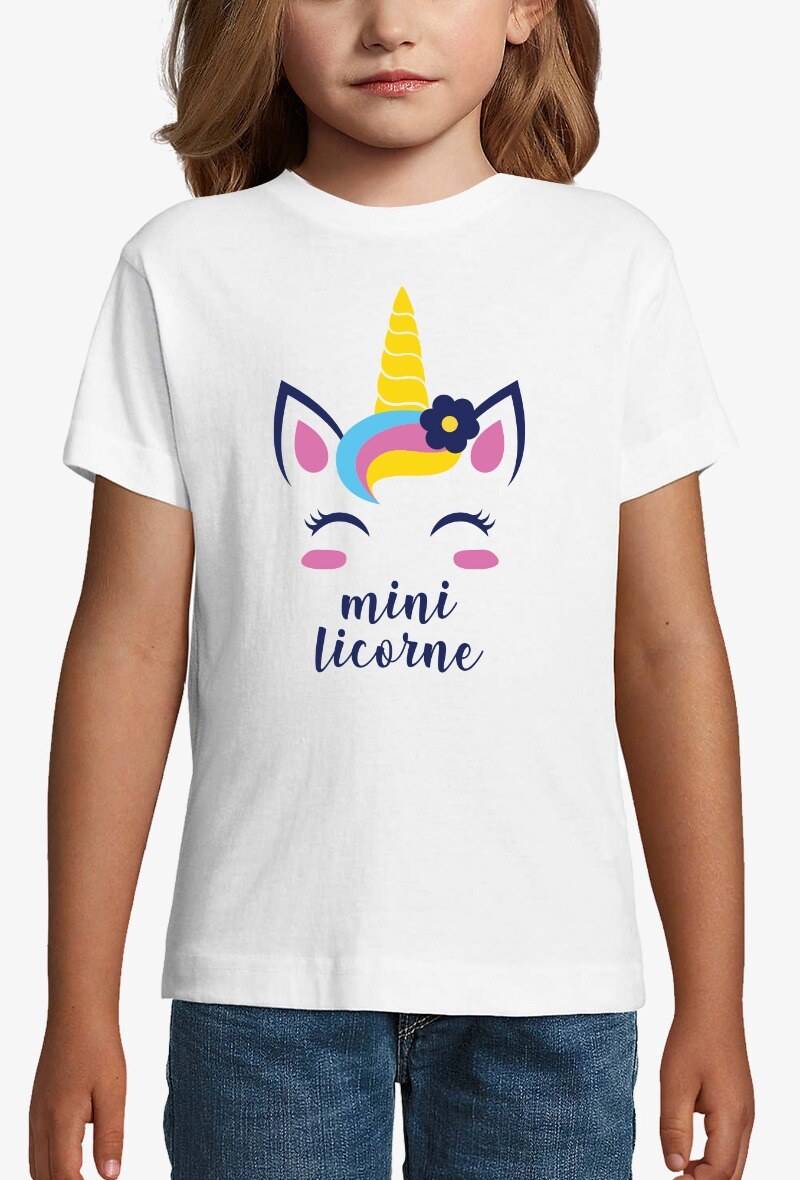 Mayorista Kapsul - Camiseta niña - Mini unicornio