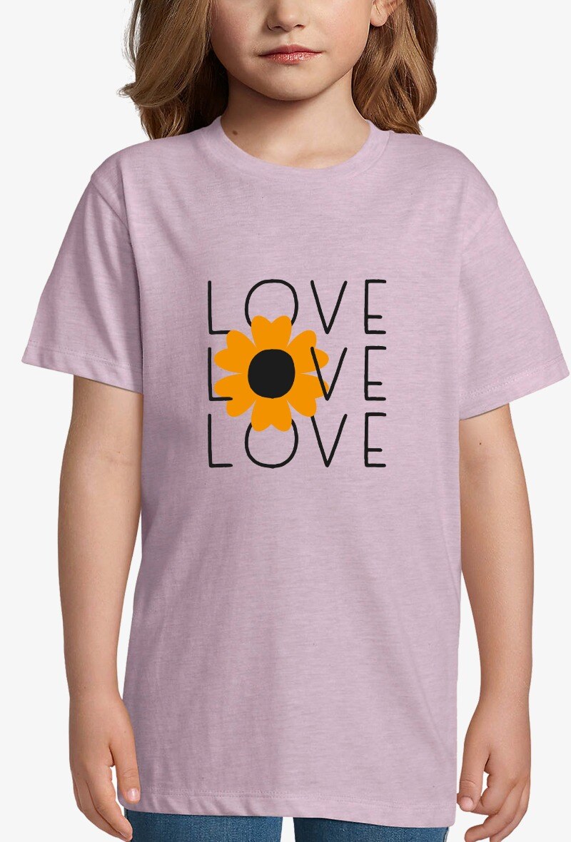 Mayorista Kapsul - Camiseta niña - Amor amor amor