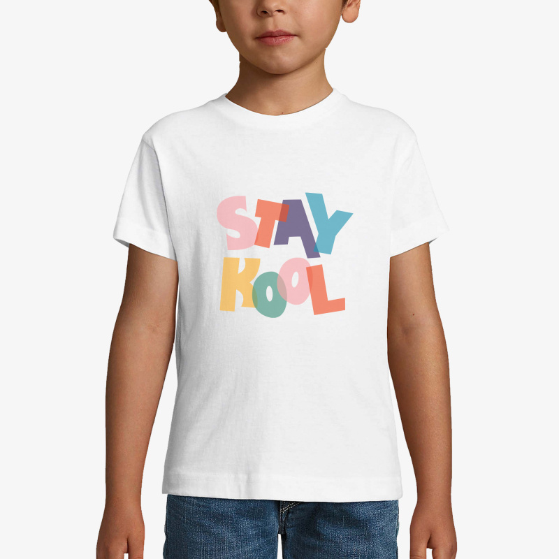 Grossiste Kapsul - T-shirt enfant - Stay kool