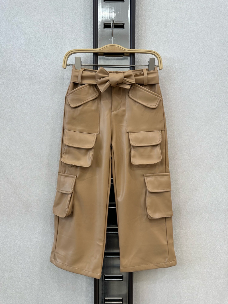 Grossiste KIDS STAR - Pantalon cargo enfant avec poches multiples et ceinture nouée