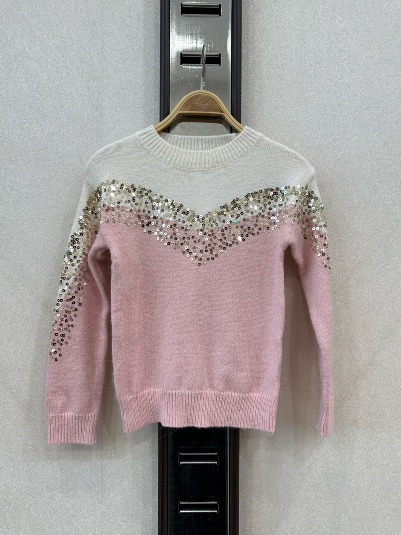 Großhändler KIDS STAR - Kinderpullover mit funkelnden Pailletten – schicker und festlicher Stil